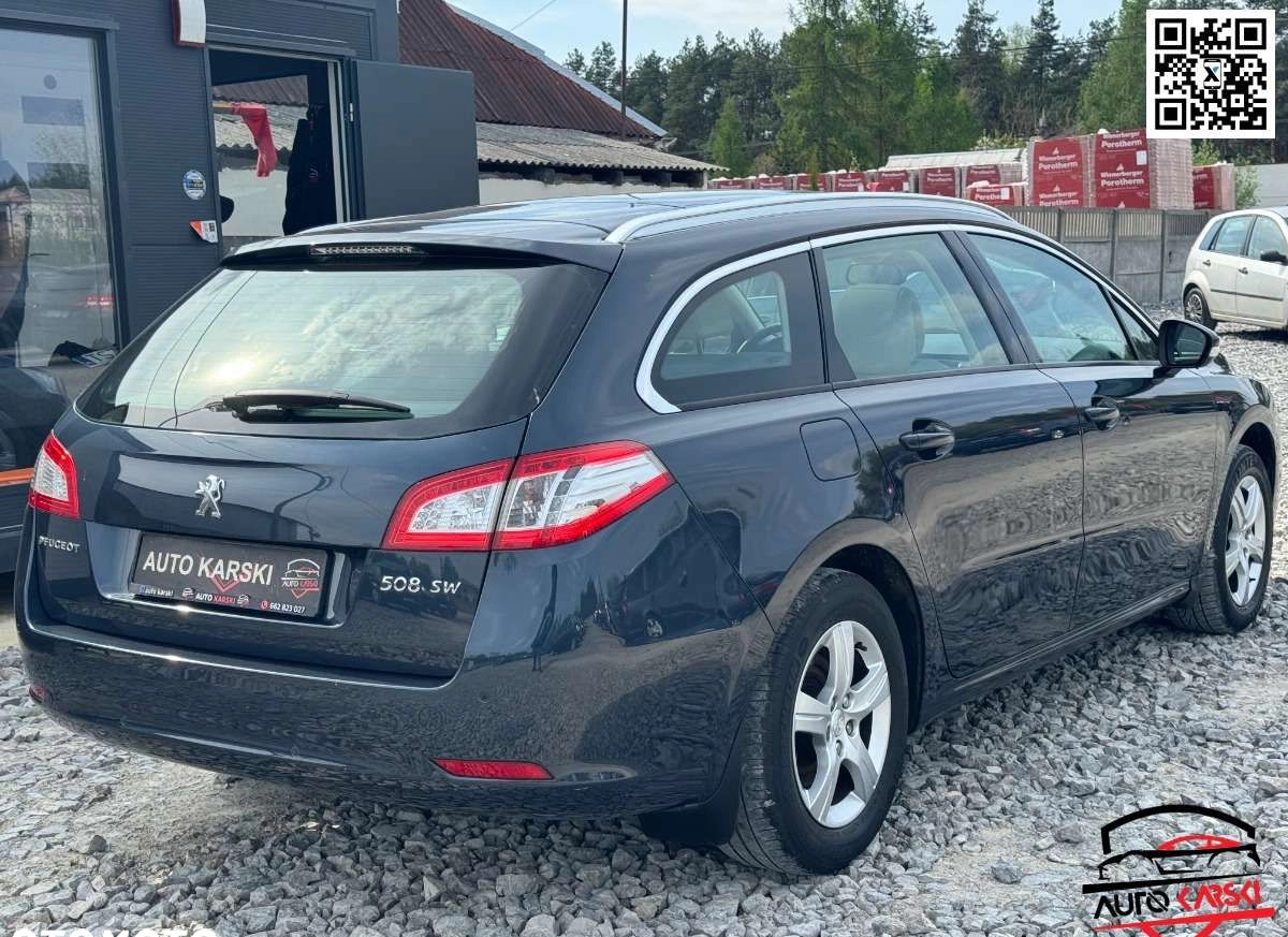 Peugeot 508 cena 26900 przebieg: 204000, rok produkcji 2012 z Płońsk małe 781